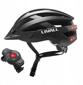 Velosipēda ķivere Livall LIV_156238 MTB Bluetooth 54–58 cm ar LED, SOS un Intercom, melna