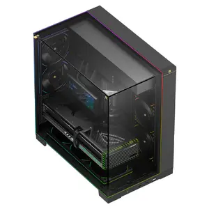 Thermalright A70 ARGB Desktop PC Case Black — ATX/Micro ATX/Mini-ITX, supports 120/240/360 mm radiators