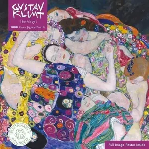Jigsaw Puzzle Flame Tree Publishing 1000 pieces — Dziewica (Gustav Klimt) artwork