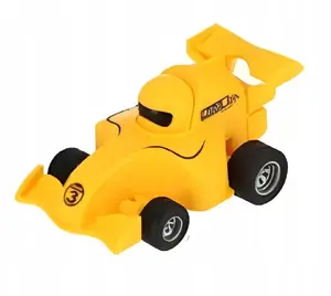 Mechanical toy car Mega Creative AUTO WYŚCIG NACISNIJ I JEDŹ 9 cm, pull-back race car, model 668-51A