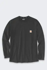 Krekls Carhartt Force Midweight Pocket melns – Carhartt