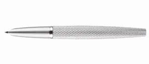 Fountain pen Diplomat Viper guilloche F/M silver — Diplomat