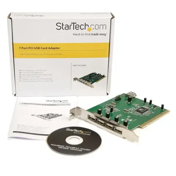StarTech PCI USB 2.0 контроллер на 7 портов Photo 5