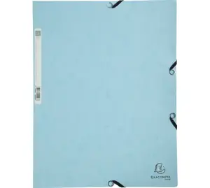 Папка-конверт Exacompta 55528E — A4, синяя, для листов формата A4