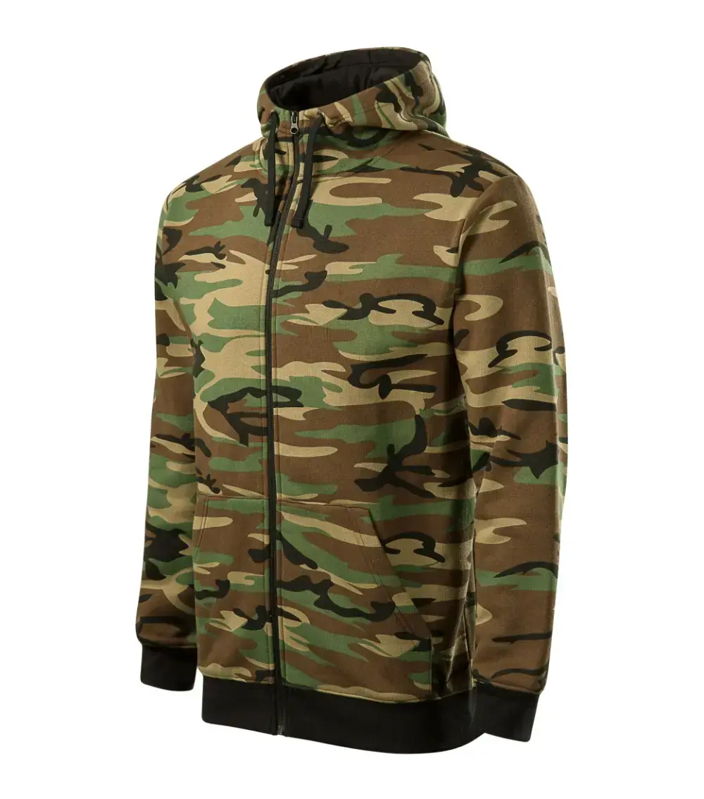 MALFINI Vīriešu džemperis Camo Zipper C19 Photo 3