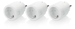 Умная розетка Sourcing SH-P01-3P Wi‑Fi 2.4 ГГц, тип F (EU), 220–240 В, для дома, белая