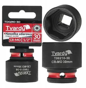 Tvardy impact socket 1/2" 6-point 30 mm CR-MO