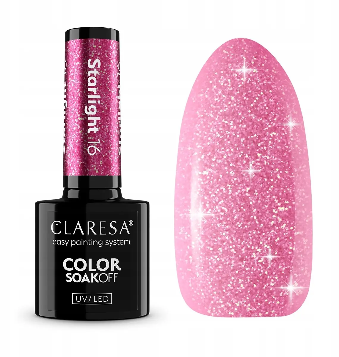 Hibrīdlakas nagu pārklājums Claresa CLARESA Starlight