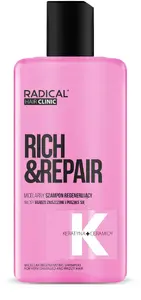 Shampoo Farmona RADICAL HAIR CLINIC Rich & Repair Micellar regenerating for very damaged, frizzy hair 300 ml