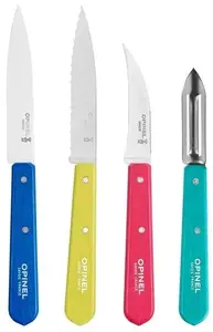 Knife set Opinel Essentials Pop 80 Box Set by Opinel — stainless steel blades, folding pocket knives