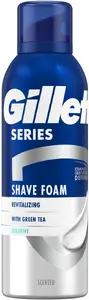 Пенка для бритья Procter GILLETTE Series 200 мл — кремообразная пена для влажного бритья