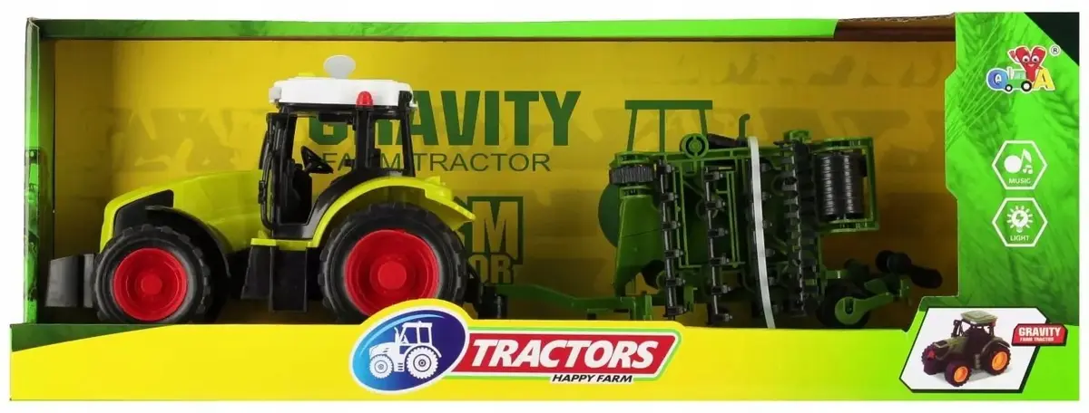 Rotaļu traktors Mega Creative TRAKTOR DZ/SW