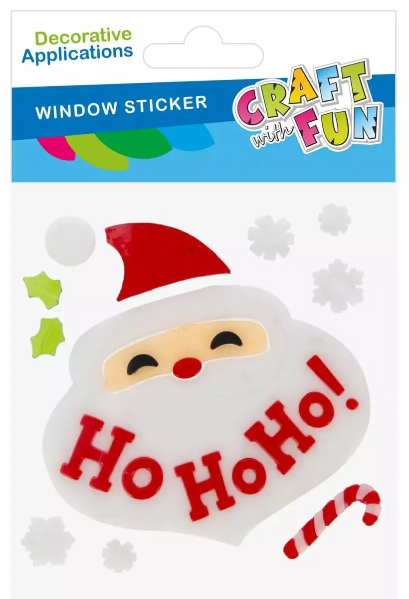 Logu uzlīme Craft with Fun Ziemassvētku