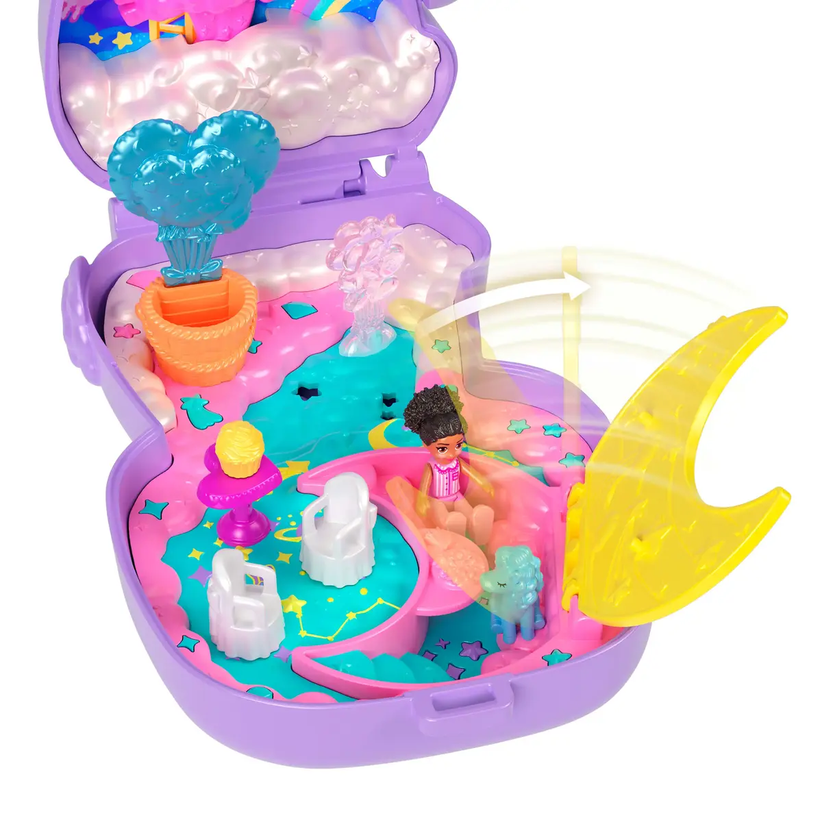 Polly Pocket MATTEL JCB15 Cozy Dreamland Lamb playset Photo 3