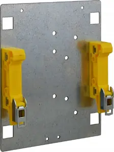 DIN rail mount PULSAR DIN1 for power supplies and transformers, model DIN1