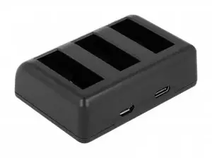 Зарядное устройство Newell SDC-USB трехканальное для аккумуляторов BCX204 (для Osmo Action)