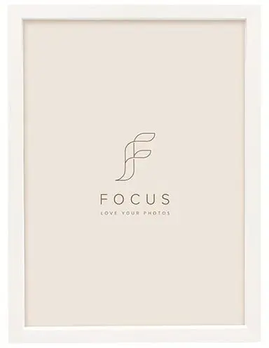 Foto rāmītis Focus Willow balts priekš