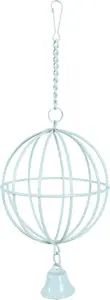 Hay feeder for rabbit and guinea pig ZOLUX COSY hanging ball, blue