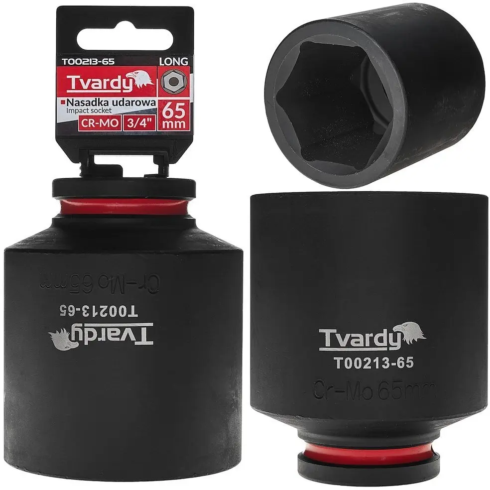 Trieciena ligzda Tvardy 3/4" 6-pusīga gara