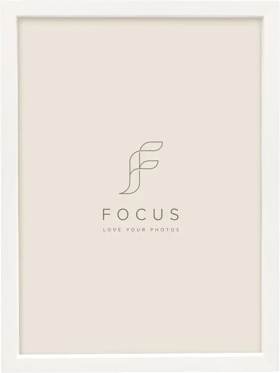 Foto rāmītis Focus Willow balts modelis