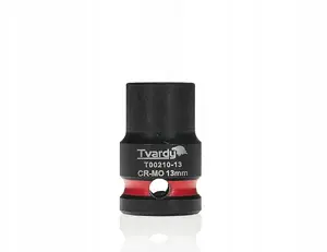 Impact Socket 1/2" 6-Point 13 mm CR-MO Tvardy