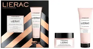 Lierac Hydragenist mitrinošs izgaismojošs dienas krēms 50 ml + pildītā maska 75 ml komplekts