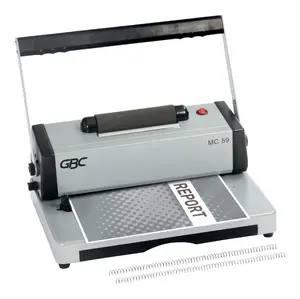 Coil Binding Machine GBC MC59 — Electric/Manual Punch & Bind, Capacity 450 A4 Sheets