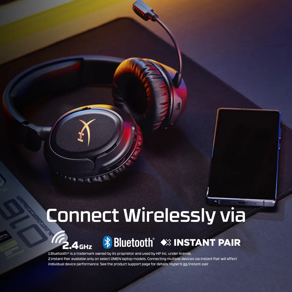 HyperX Cloud Flight 2 Wireless Gaming Headset Photo 3