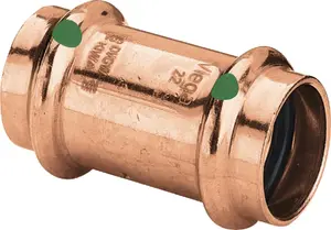 Copper Pipe Sleeve VIEGA 2415, 35 mm diameter, pack of 5