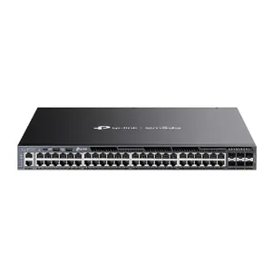 TP-Link Omada 48-Port Gigabit L3 Managed PoE+ Switch with 6 10G Slots (48x Gigabit, PoE+, 6x 10G)