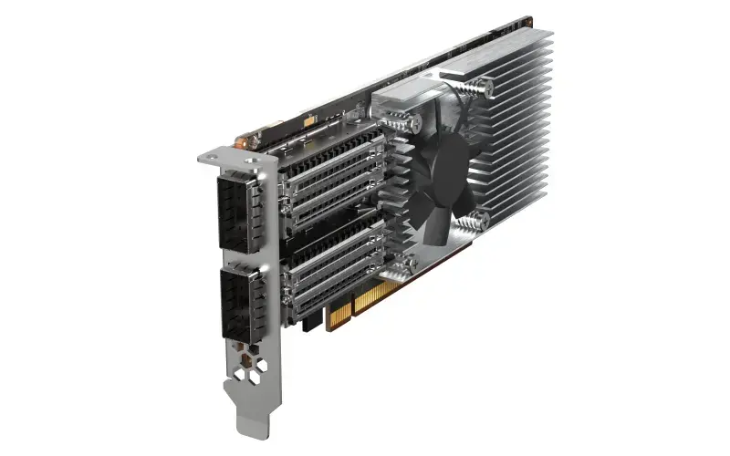 Triton QNAP QXG-100G2SF-E810 сетевая карта 100 Гбит/с Photo 5