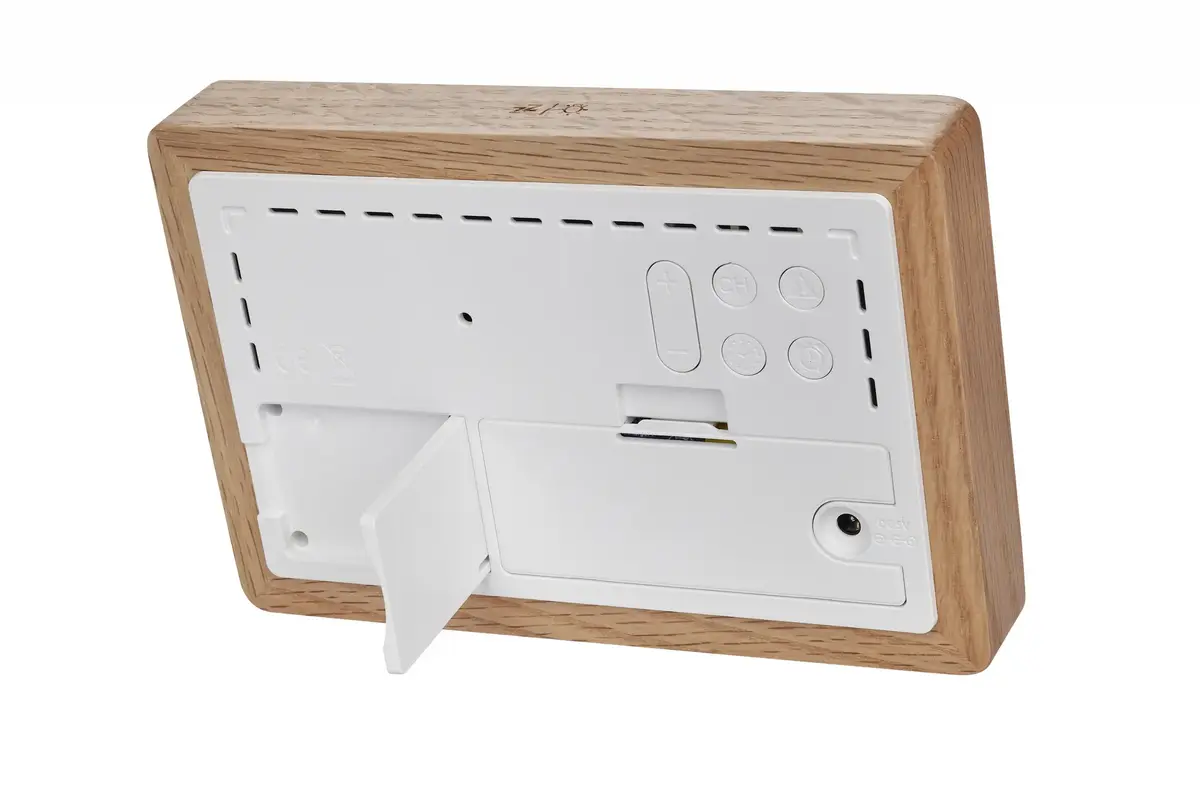 tfa dostmann Oak Oak Silver termometrs higrometrs Photo 6