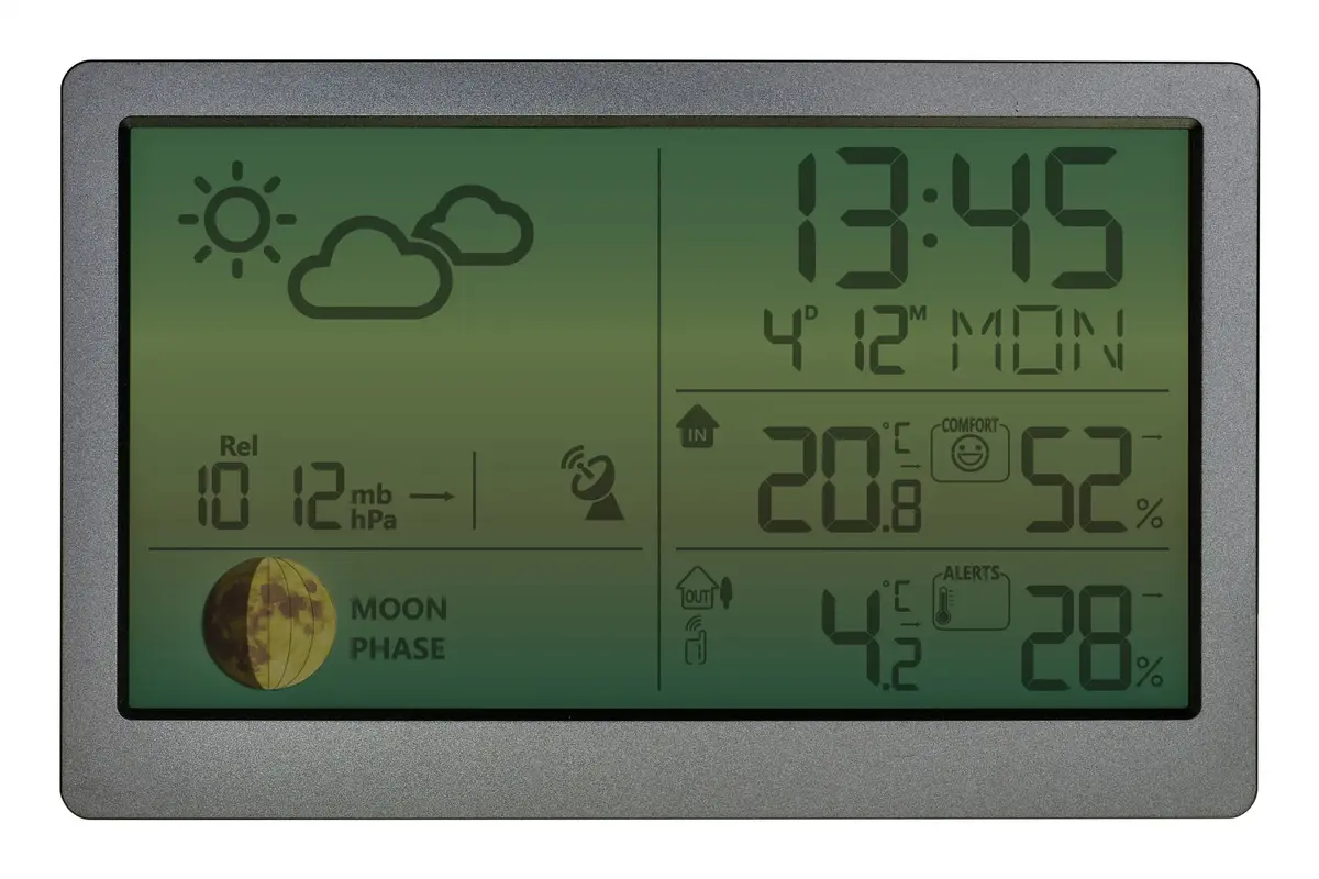 Метеостанция TFA Dostmann Luna Sky Grey Photo 3