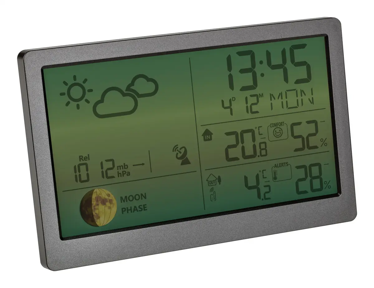 Метеостанция TFA Dostmann Luna Sky Grey Photo 5