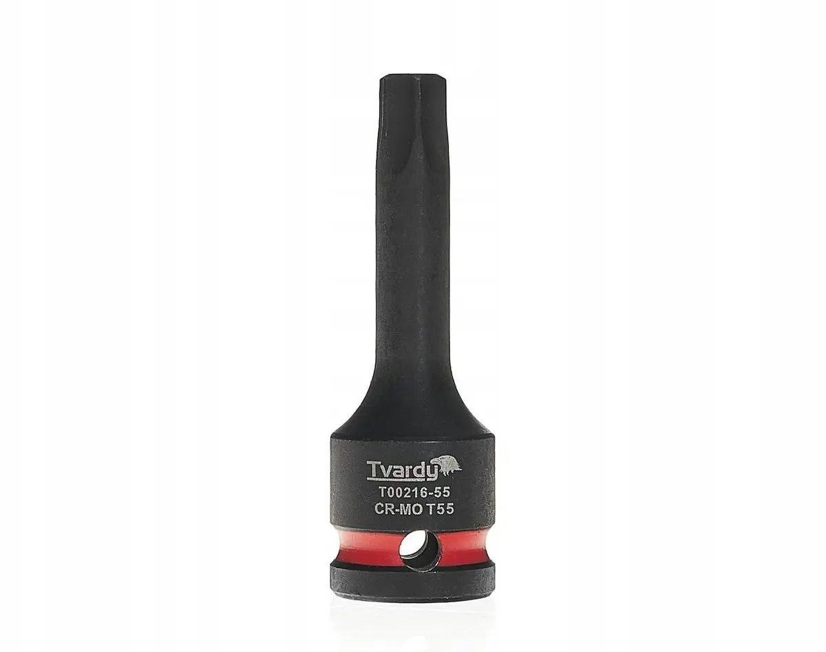 Triecienizturīga TORX uzgalis 1/2" T55 CR-MO