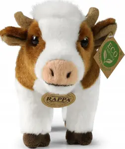 Plush Realistic Cow Toy Rappa Model 242982 — Soft Toy, Eco-Friendly, 23 cm