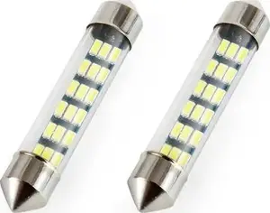 Amio LED Festoon C5W 18×SMD 3014 12V 41mm bulb