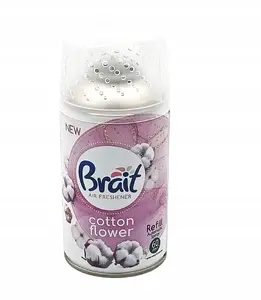 Gaisa atsvaidzinātāja uzpilde DRAMERS BRAIT Cotton Flower automātiskajam dozatoram, 250 ml
