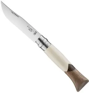 Salokāms kabatas nazis TOGO Opinel Cime 09 — nerūsējošā asmens, koka rokturis, slip joint
