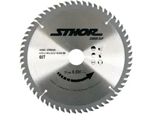 Circular saw blade STHOR 08832, 1 pc