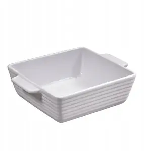 Kuchenprofi Burgund Porcelain Baking Dish Square 15×15×5 cm