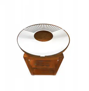 Garden Fire Pit Ambiance BAKKA by Ambiance — model HBBQ.002, outdoor fire bowl