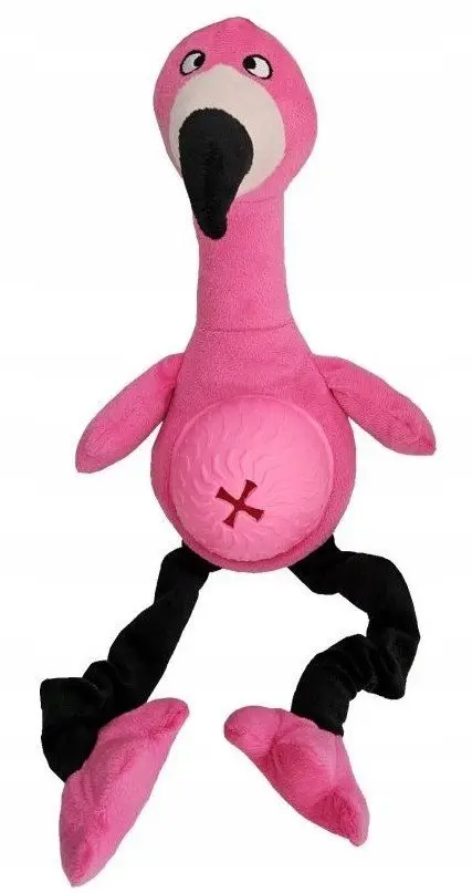 Plīša flamingo rotaļlieta suņiem Yarro International