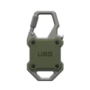 Case for Apple AirTag IMPACTO GIFTS Urban Armor Gear Monarch — Olive, 1 pc