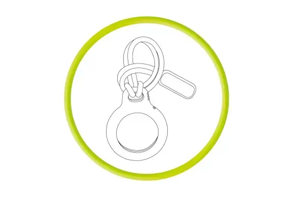Держатель MOBILE ORIGIN MO-ALCH-BLU-A1 для Apple AirTag Photo 8