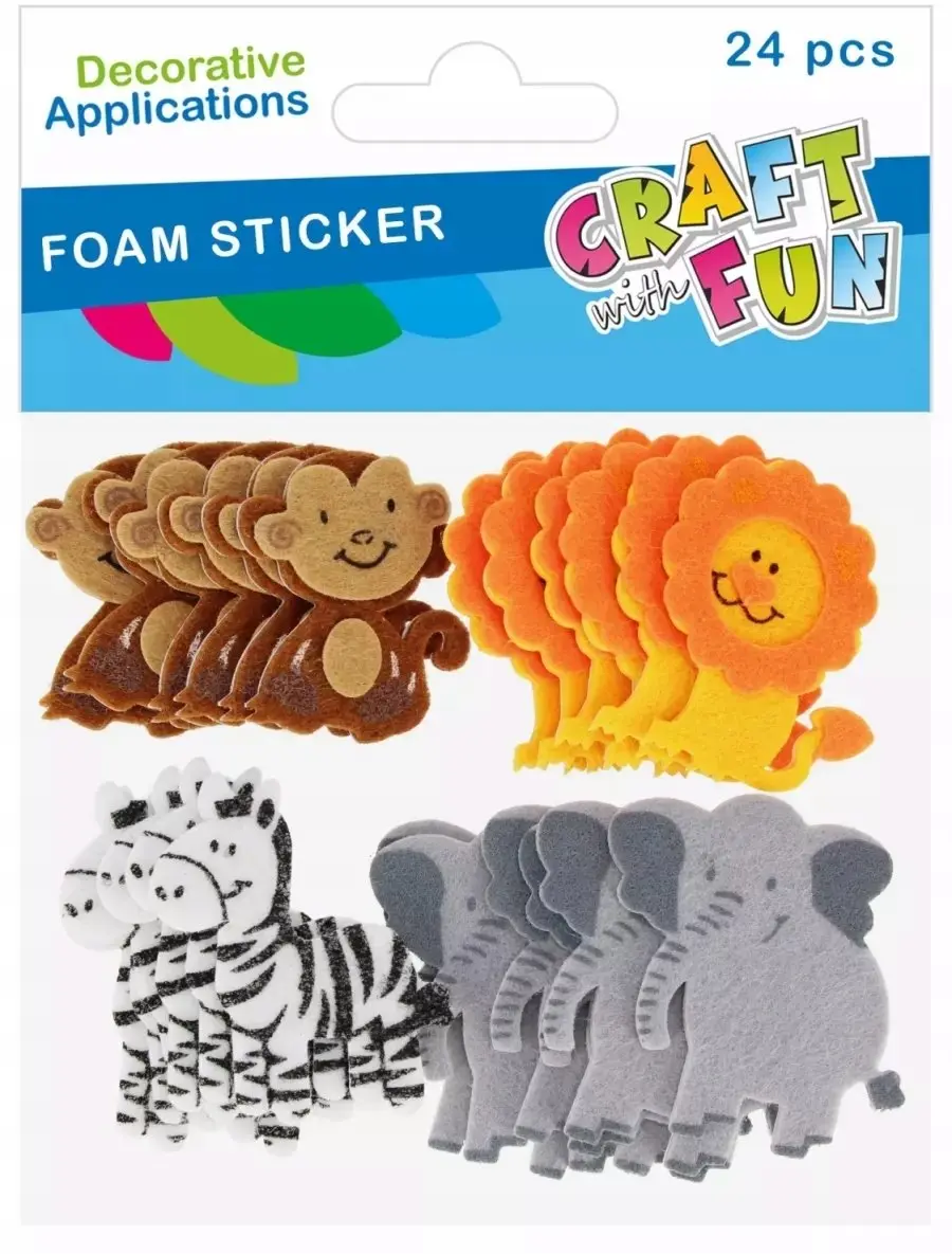 Craft with Fun dekoratīvās safari EVA