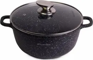 Кастрюля с крышкой Kamille KM-4405 — 24 см, 4.5 л