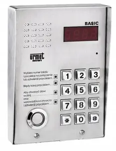 Digital Panel BASIC with Dallas Reader, Book on Demand Ltd. 1062/105D (Urmet-compatible)