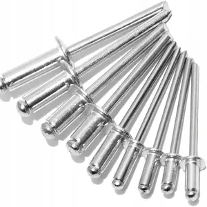 Rivets Silver Nity zrywalne blind rivets 2.4–4.8 mm 400 pcs
