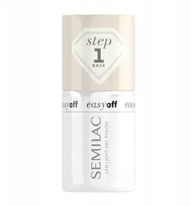 Base coat SEMILAC Easy Off LED Light 7 ml – SEMILAC hybrid nail polish base